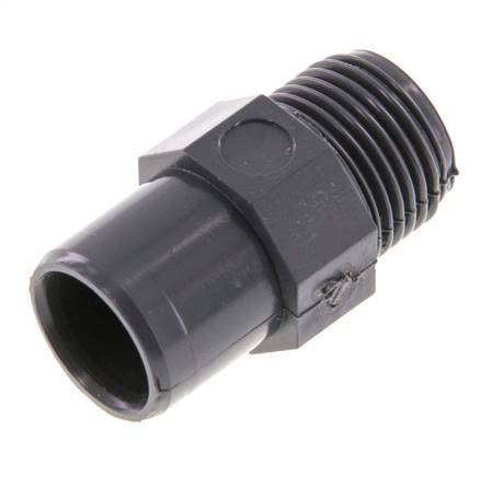 PVC Fitting Female Socket 12x16mm x Male G 3/8'' [5 Pieces]