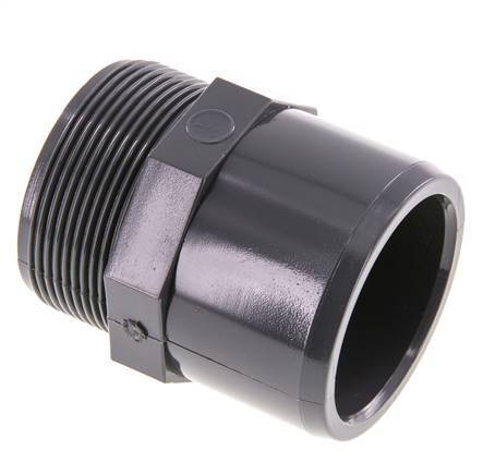 PVC Fitting Female Socket 50x63mm x Male G 2'' [2 Pieces]