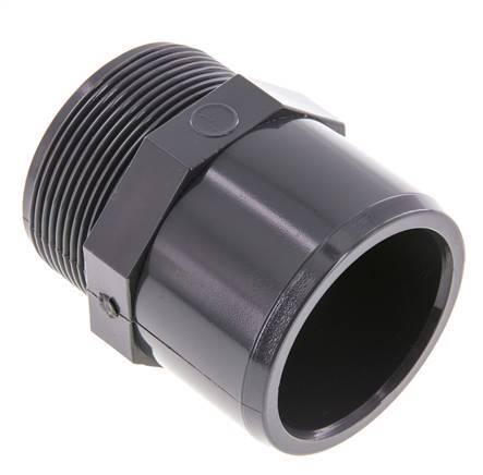 PVC Fitting Female Socket 50x63mm x Male G 2'' [2 Pieces]