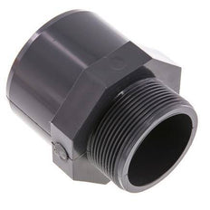 PVC Fitting Female Socket 63x75mm x Male G 2'' [2 Pieces]