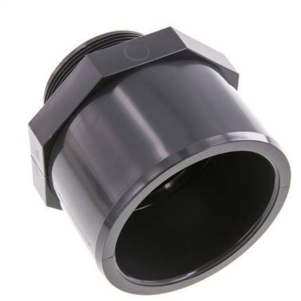 PVC Fitting Female Socket 90x110mm x Male G 2-1/2''