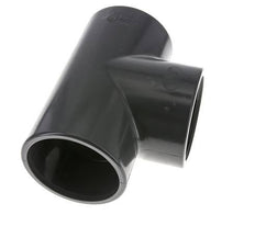 PVC Tee Fitting Female Socket 90mm x Female Rp3''