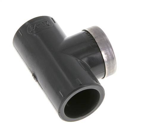 PVC Tee Fitting Female Socket 20mm x Female Rp1/2''