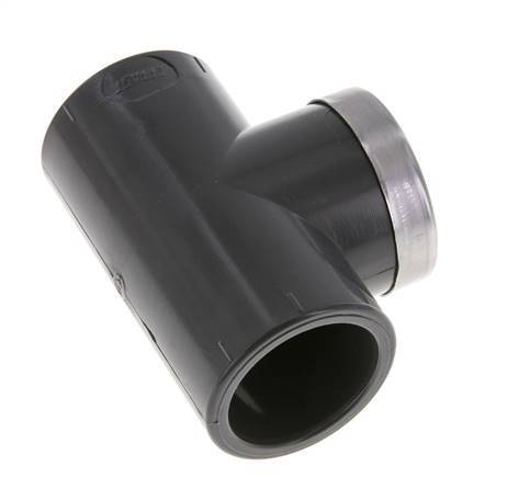 PVC Tee Fitting Female Socket 32mm x Female Rp1''