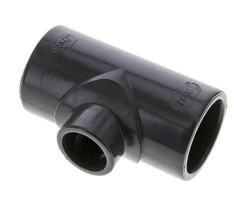 PVC Reducing Tee Fitting Socket 40 to 25mm [2 Pieces]