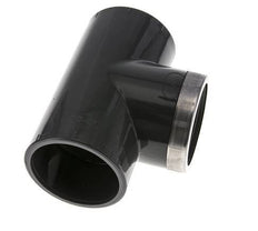 PVC Tee Fitting Female Socket 63mm x Female Rp2''