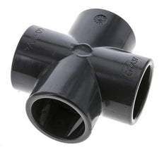 PVC Cross Fitting Socket 40x51mm