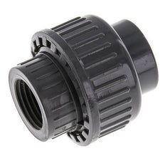 PVC Union Fitting Female Socket 20mm x Female Rp 1/2'' EPDM