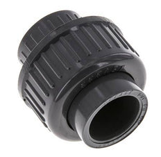 PVC Union Fitting Female Socket 20mm x Female Rp 1/2'' EPDM