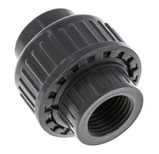 PVC Union Fitting Female Socket 20mm x Female Rp 1/2'' EPDM