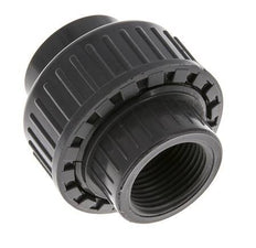 PVC Union Fitting Female Socket 25mm x Female Rp 3/4'' FKM