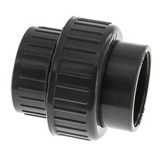 PVC Union Fitting Female Socket 50mm x Female Rp 1-1/2'' EPDM