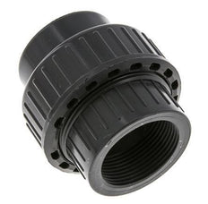 PVC Union Fitting Female Socket 50mm x Female Rp 1-1/2'' EPDM