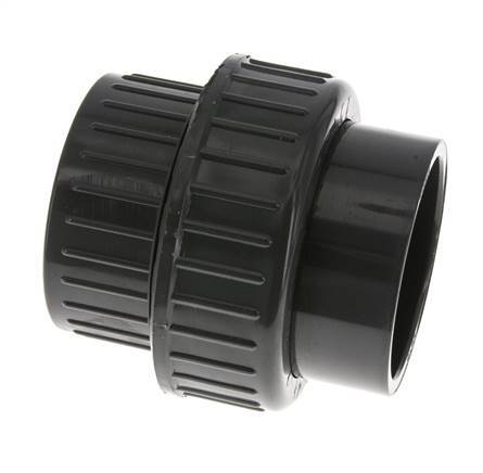 PVC Union Fitting Female Socket 63mm x Female Rp 2'' FKM