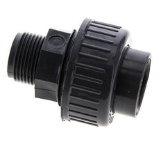 PVC Union Fitting Female Socket 25mm x Male R 3/4'' EPDM