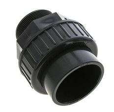 PVC Union Fitting Female Socket 63mm x Male R 2'' FKM