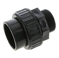 PVC Union Fitting Female Socket 63mm x Male R 2'' FKM