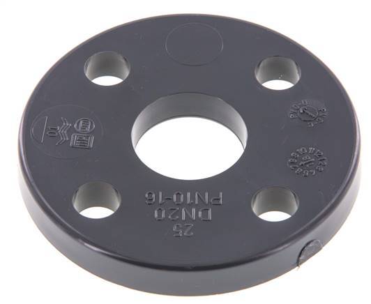 PVC Flange DN20 25mm [2 Pieces]