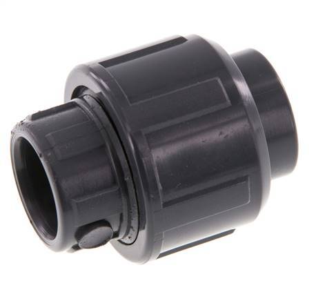 PVC Union Fitting Socket 16x34mm EPDM [2 Pieces]