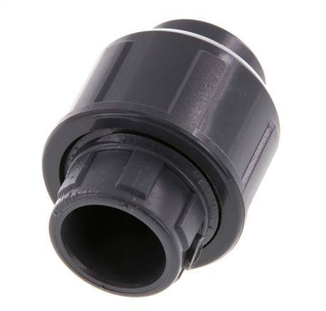 PVC Union Fitting Socket 16x34mm EPDM [2 Pieces]