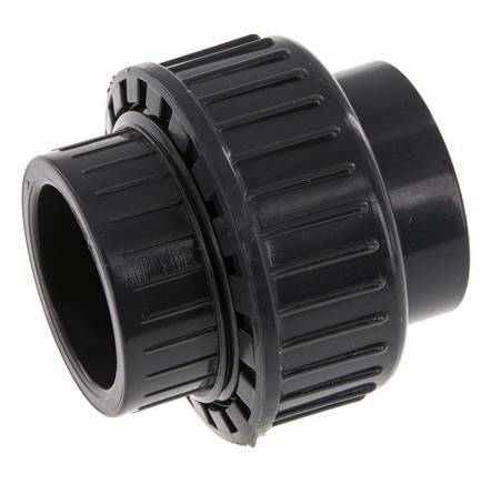 PVC Union Fitting Socket 32x61mm FKM