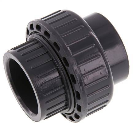 PVC Union Fitting Socket 40x75mm EPDM