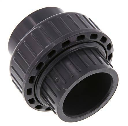 PVC Union Fitting Socket 40x75mm EPDM