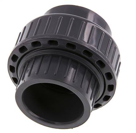 PVC Union Fitting Socket 40x75mm EPDM