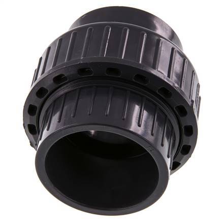 PVC Union Fitting Socket 50x81mm FKM