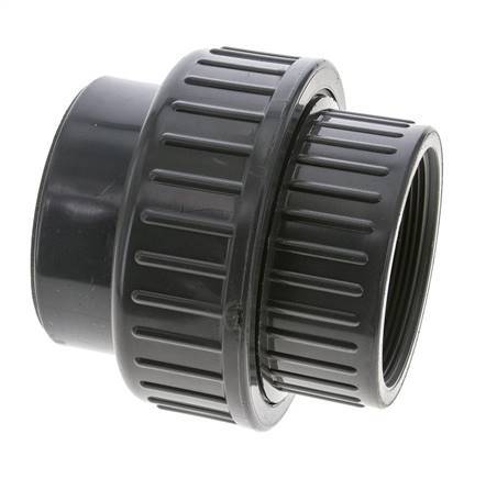 PVC Union Fitting Female Rp 2-1/2'' EPDM