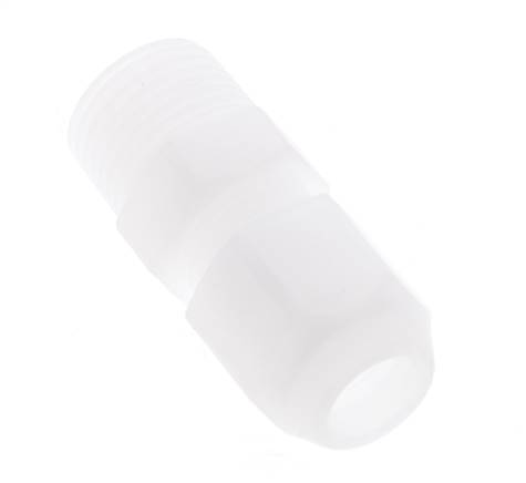 2x4mm & R1/8'' PVDF Straight Hose Fitting with Male Threads 10bar/145psi