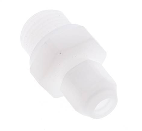 9x12mm & G1/2'' PVDF Straight Hose Fitting with Male Threads 10bar/145psi