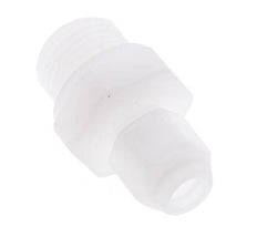 9x12mm & G1/2'' PVDF Straight Hose Fitting with Male Threads 10bar/145psi