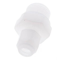 10x12mm & G3/8'' PVDF Straight Hose Fitting with Male Threads 10bar/145psi