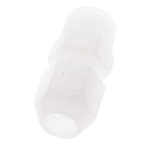 4x6mm & R1/4'' PP Elbow Hose Fitting with Male Threads 10bar/145psi [2 Pieces]