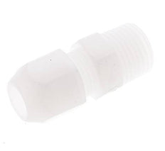 10x12mm & R1/2'' PP Elbow Hose Fitting with Male Threads 10bar/145psi [2 Pieces]