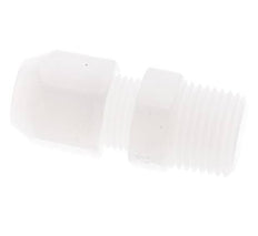 10x12mm & R1/2'' PP Elbow Hose Fitting with Male Threads 10bar/145psi [2 Pieces]