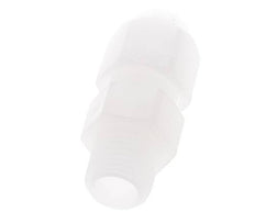 10x12mm & R1/2'' PP Elbow Hose Fitting with Male Threads 10bar/145psi [2 Pieces]