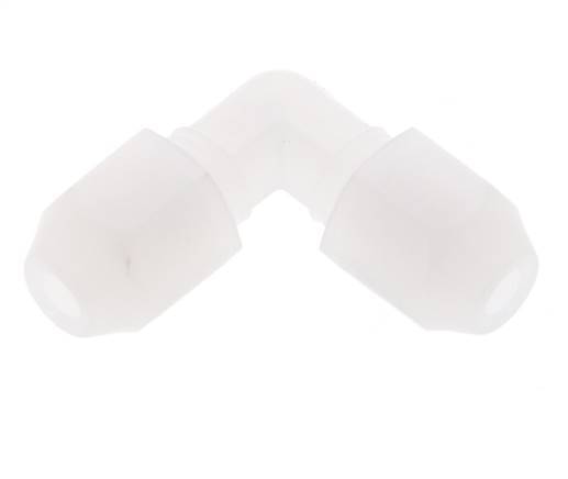 2x4mm PVDF Elbow Hose Fitting 10bar/145psi