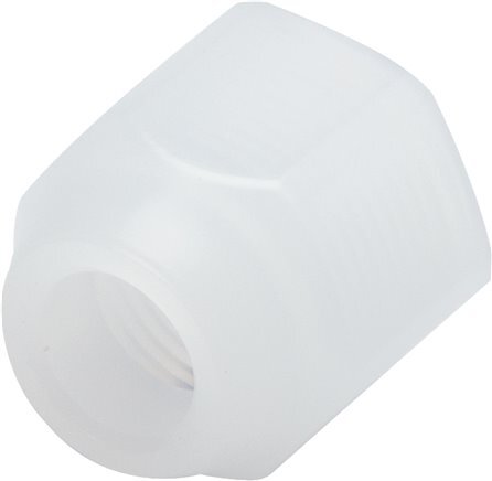 9x12mm (M18x1.5) PP wartelmoer [10 stuks].