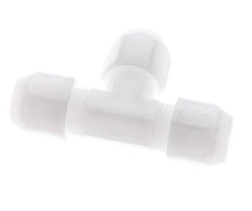 6x8mm PVDF T-Shape Hose Fitting 10bar/145psi