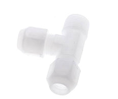 8x10mm PVDF T-Shape Hose Fitting 10bar/145psi