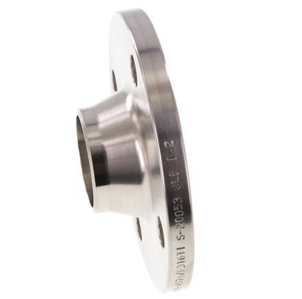 Welding Neck Flange DN40-PN6 48.3mm 1.4571 DIN 2631 And EN 1092-1 (Type 11)