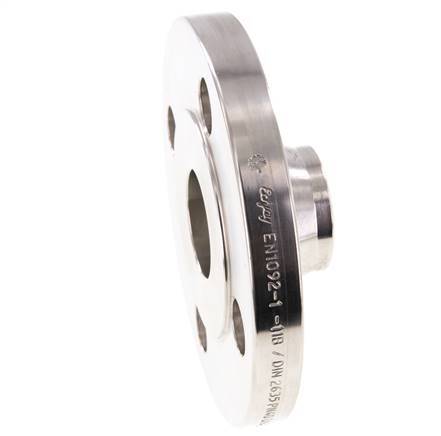 Welding Neck Flange DN40-PN40 48.3mm 1.4571 DIN 2635 And EN 1092-1 (Type 11)