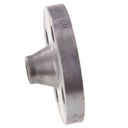 Welding Neck Flange DN15-PN40 21.3mm Black Steel DIN 2635 And EN 1092-1 (Type 11)