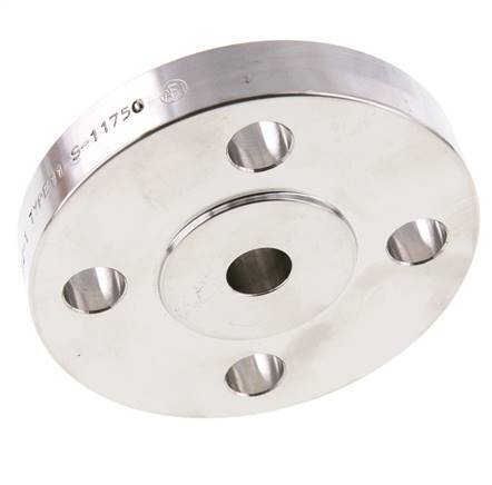 Welding Neck Flange DN15-PN160 21.3mm 1.4571 DIN 2638 And EN 1092-1 (Type 11)