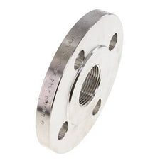 Threaded Flange DN100-PN16 Rp 4'' Stainless Steel 1.4571 DIN 2566 And EN 1092-1 (Type 13)