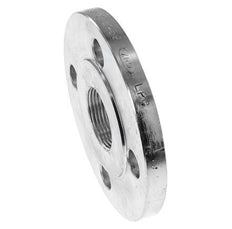 Threaded Flange DN125-PN16 Rp 5'' Zinc-Plated Steel DIN 2566 And EN 1092-1 (Type 13)
