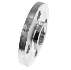 Threaded Flange DN125-PN16 Rp 5'' Zinc-Plated Steel DIN 2566 And EN 1092-1 (Type 13)