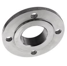 Threaded Flange DN80-PN6 Rp 3'' Stainless Steel 1.4571 DIN 2565 And EN 1092-1 (Type 13)